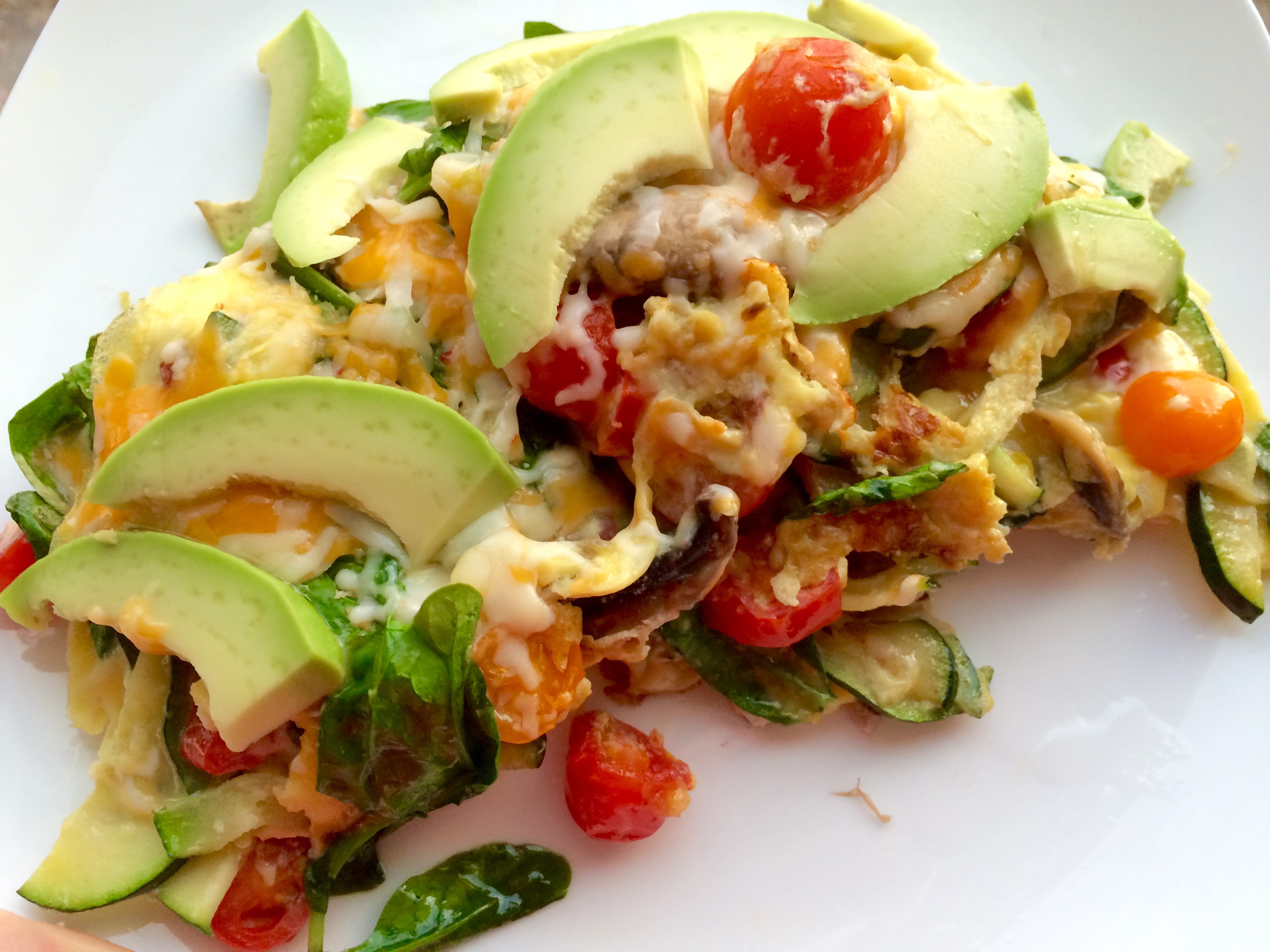 #WhatscookinWednesday Keto Vegetarian Omelette