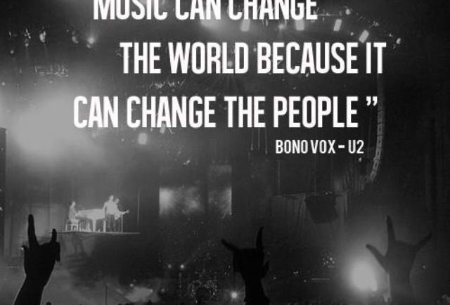 music can change the people